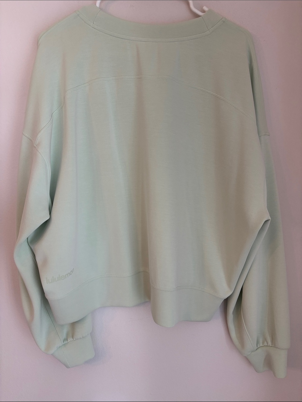 Lululemon softstreme set high rise 4” shorts and cropped sweatshirt kohlrabi 10 - Picture 8 of 16